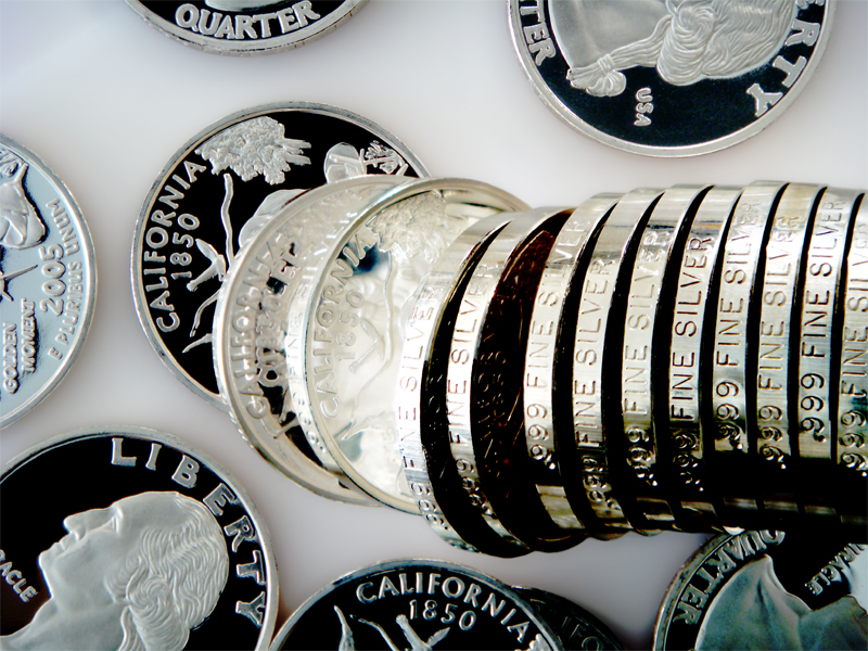 Many California Quarters/Miracle Quarters Showing Edge .999 FINE SILVER Engraving.
